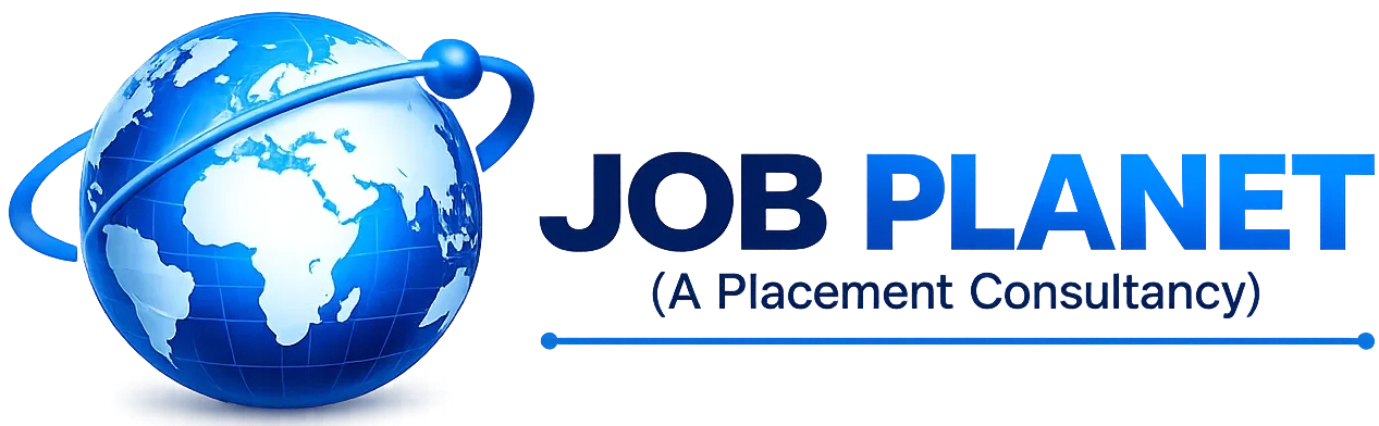 New Job Planet logo design